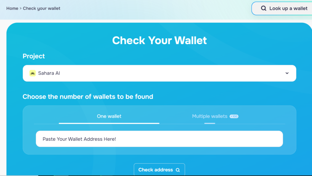 Check Your Rank in Sahara Ai Airdrop